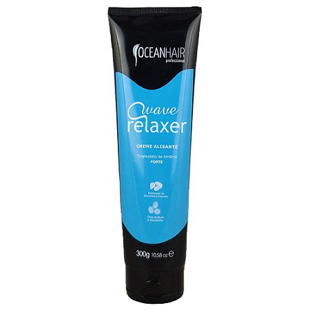 Creme Alisante Tioglicolato de Amônio Wave Relaxer Forte 300ml - Ocean Hair