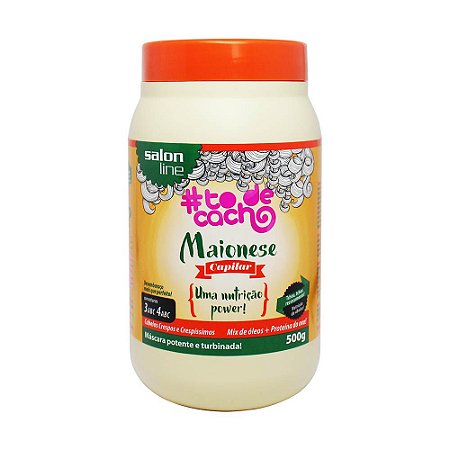 Maionese Capilar #TodeCacho - Uma Nutrição Power 500g - Salon Line