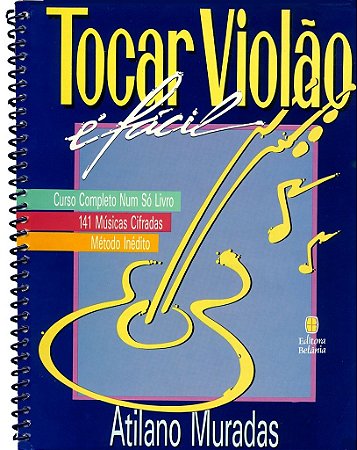 Livro "Tocar violão é fácil" (Atilano Muradas) - Formato PDF