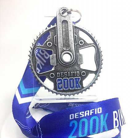 Desafio Pedal Brasil - Medalha de 200km