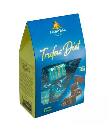 Caixa Trufa Diamante Diet