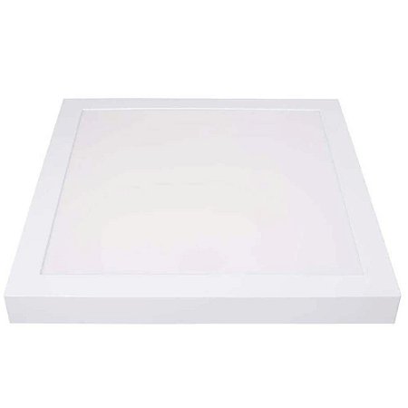 Plafon Led Sobrepor Quadrado 30x30 24W 3000K