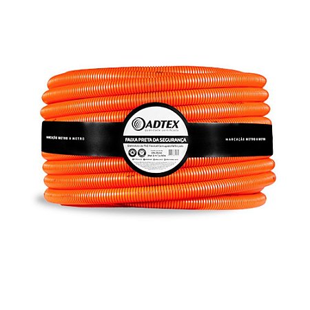 Eletroduto Pvc Corrugado 32mm (1") Laranja 25MT Adtex