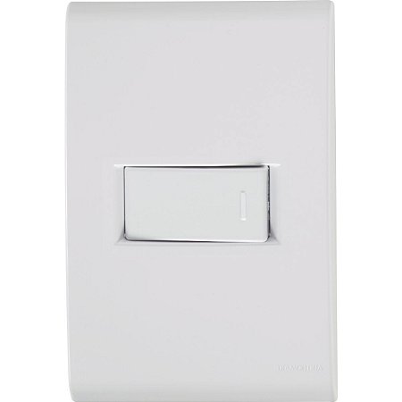 Placa Linha Liz Tramontina 4x2 1 Posto Horizontal