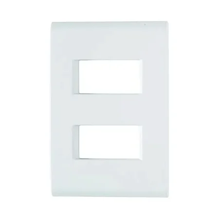 Placa Linha Liz Tramontina 4x2 2 Postos Afastados