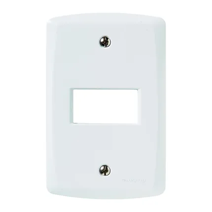 Placa Linha Lux2 Tramontina 4x2 1 Posto Horizontal