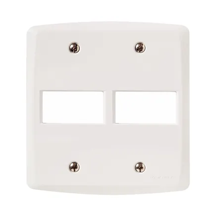 Placa Linha Lux2 Tramontina 4x4 2 postos