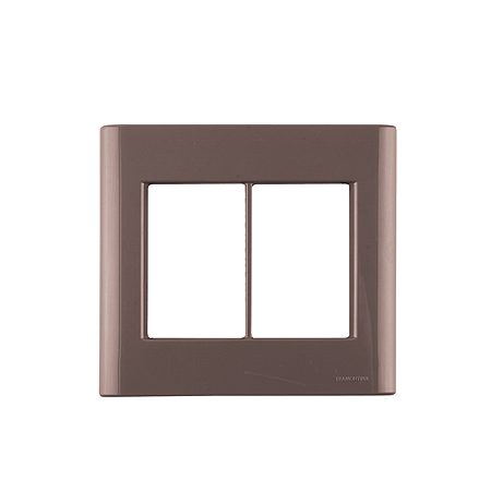 Placa Linha Giz Tramontina 4x4 6 Postos Cafe