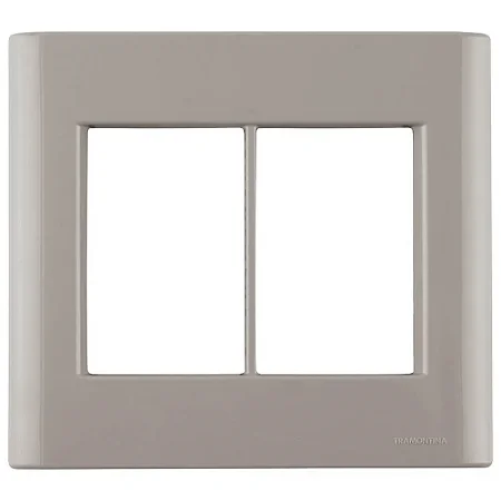 Placa Linha Giz Tramontina 4x4 6 Postos Fendi