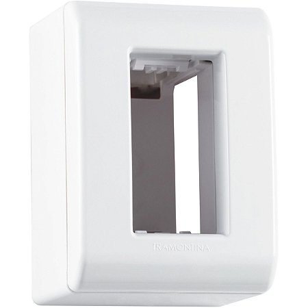 Caixa Sobrepor Linha LizFlex Tramontina 1 Posto