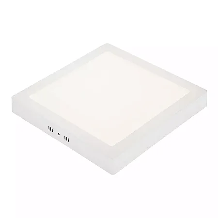 Plafon Led Sobrepor Quadrado 22x22 18W 4000K