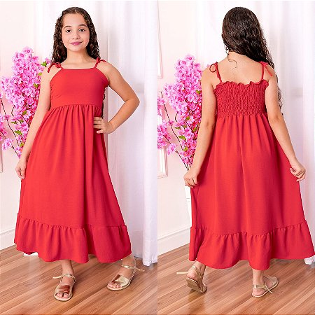 Vestido Feminino Vermelho