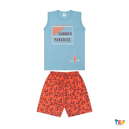 Conjunto juvenil  masculino SUMMER Menino