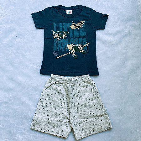 Conjunto masculino verão - Tamanho 1 Menino