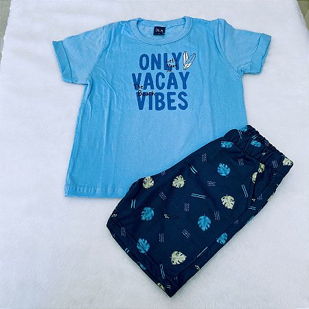 Conjunto masculino verão - Tamanho 3 Menino