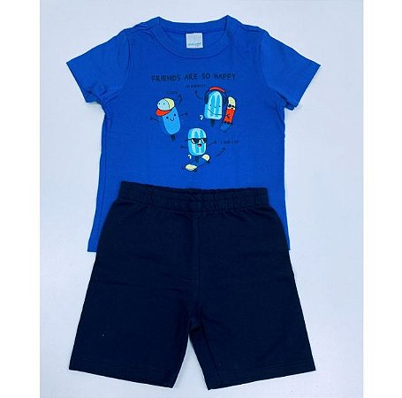 Conjunto masculino verão - Tamanho 3 Menino