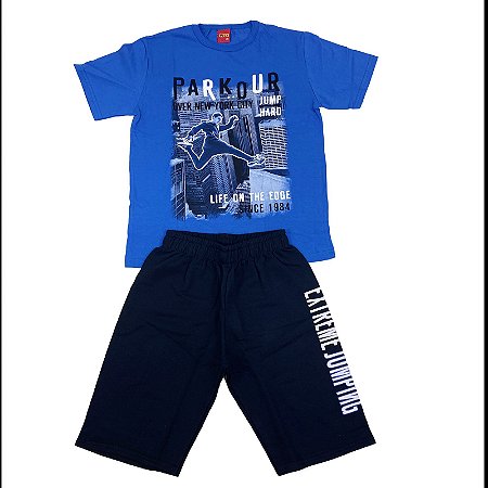 Conjunto Masculino Juvenil Verão Menino 10, 12, 14
