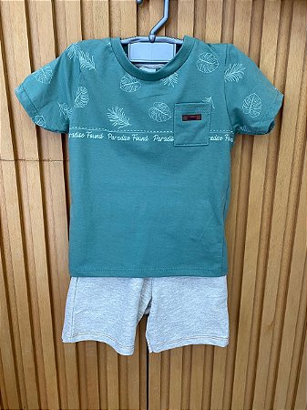 Conjunto Masculino  Tamanho 1, 2,  3  Menino