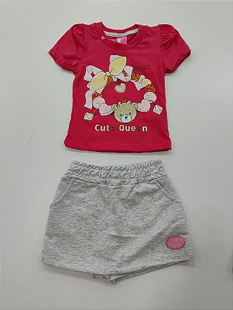 Conjunto Feminino Tamanho 1, 2, 3 Menina