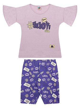Conjunto juvenil  Tamanho  10, 12, 14  ENJOY Menina