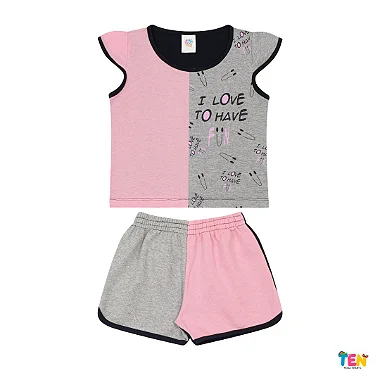 Conjunto feminino infantil Tamanho 4 Menina