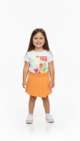 Conjunto Feminino Tamanho 3 Premium Menina