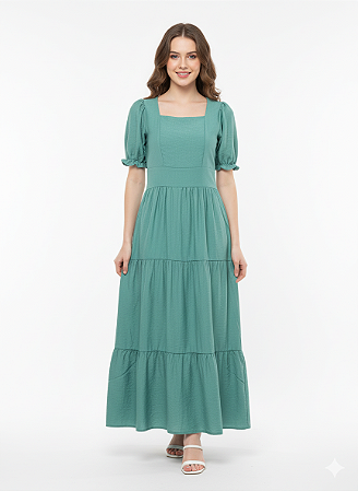 Vestido Juvenil Longo Vitória