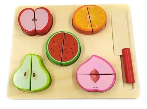 Frutas De Brinquedos Com Velcro Jogos