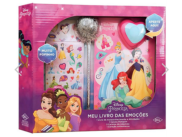 Livrinho de Colorir Princesas da Disney 
