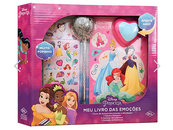 Livro de colorir princesas disney