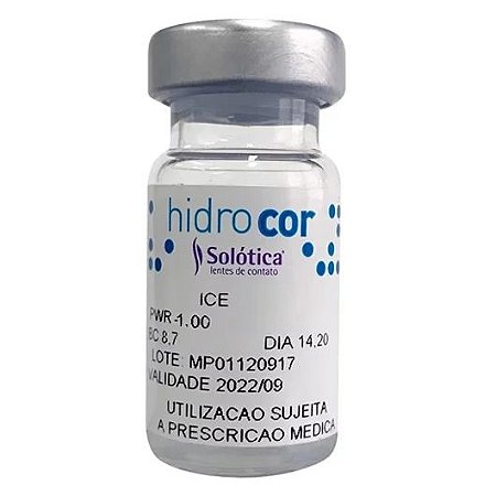 Lente de contato Hidrocor - Avelã - ( -13,00 A - 15,00 )