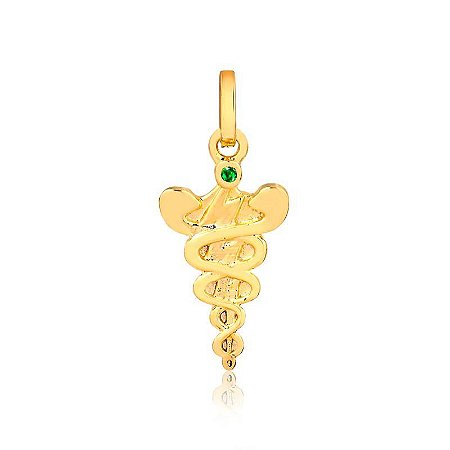 Pingente Formatura Fisioterapia ( Ouro 12K / 18K )