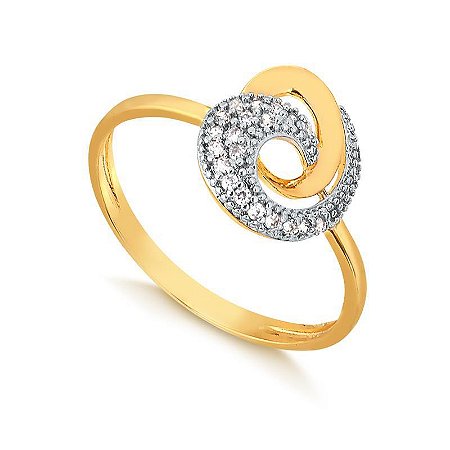 Anel Redondo ( Ouro 12K / 18 K )