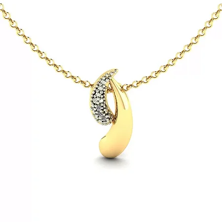 Pingente Rise Cravejado ( Ouro 12k / 18k )