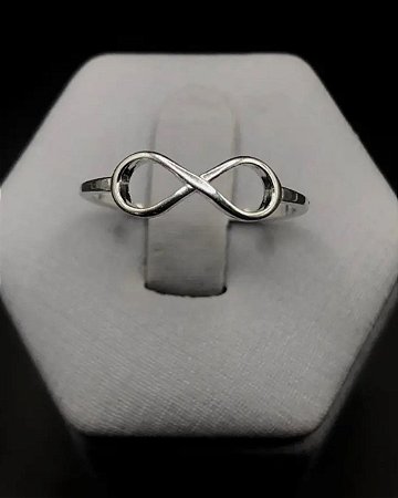 Anel Infinito A002 (Prata 925)