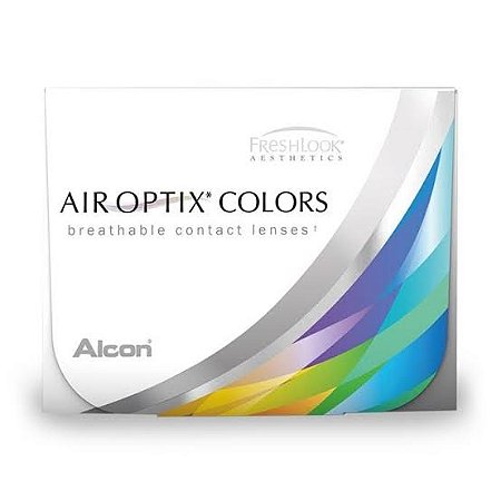 Lente Mensal Air Optix Hydraglyde Colors Esferica (-8,00 a +6,00)