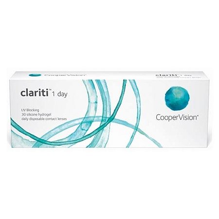 Lente de contato diária Clariti 1DAY esférico (+0,25 a +8,00)