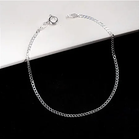 Pulseira Grumet F040 - 21CM CGR030 ( Prata 925 )