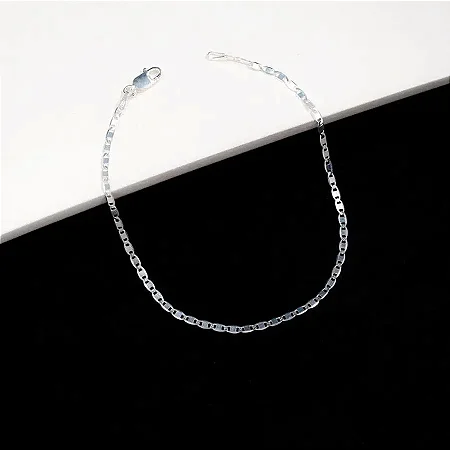 Pulseira Piastrini F020 - 21cm CPA001 ( Prata 925 )