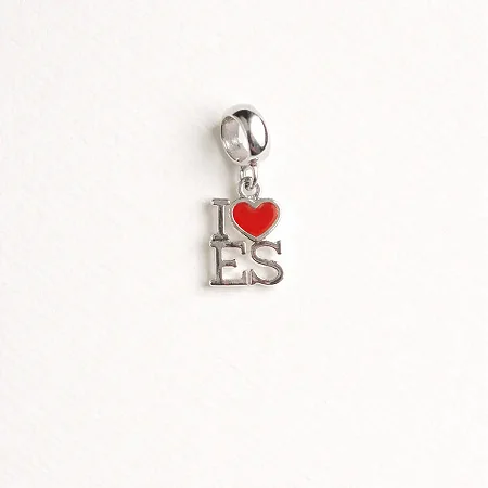 Berloque estado I Love (coração) ES RSBQ099 ( Prata 925 )