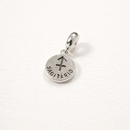 Berloque signo Sargitário BQ121 ( Prata 925 )