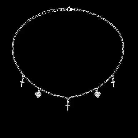Chocker cruz CCH007 ( Prata 925 )