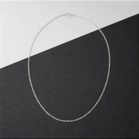 CORRENTE CARTIER F028 (60CM) CCA044 ( Prata 925 )