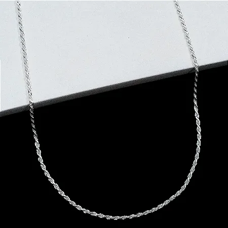 CORRENTE CORDÃO BAIANO - 60 CM CCB005 ( Prata 925 )
