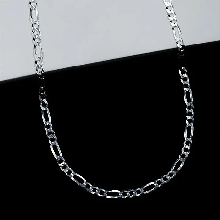 Corrente 3x1 masculina 3,0mm - 70cm CTU006 ( Prata 925 )