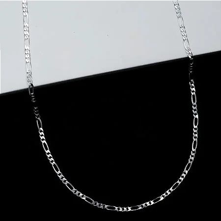 Corrente 3x1 - 1,0MM - 70CM CTU035 ( Prata 925 )