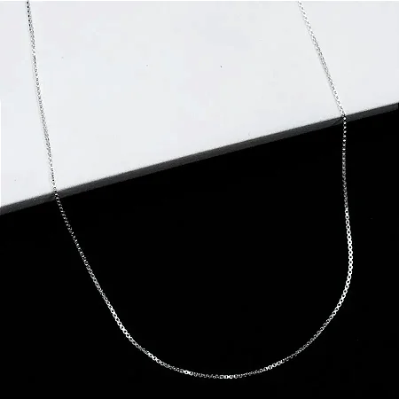 Corrente Veneziana V12 - 60CM CV005 ( Prata 925 )