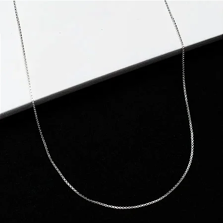 Corrente Veneziana V15 - 60CM CV014 ( Prata 925 )
