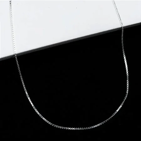 Corrente Veneziana V19 - 60CM CV024 ( Prata 925 )