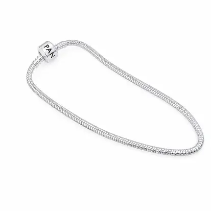 Pulseira berloqueira - 19CM PPA003 ( Prata 925 )